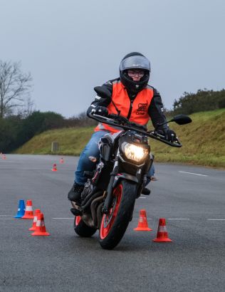 Examen moto plateau